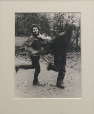 In the attempt of seeing oneself in the past and future  - Gnezdo -1977 